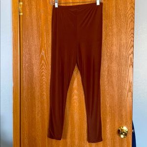 Brown Pretty Little Thing Maternity Leggings
